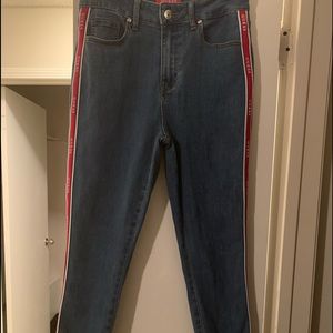 Ankle length jeans